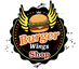 Burger Wings Shop Logo